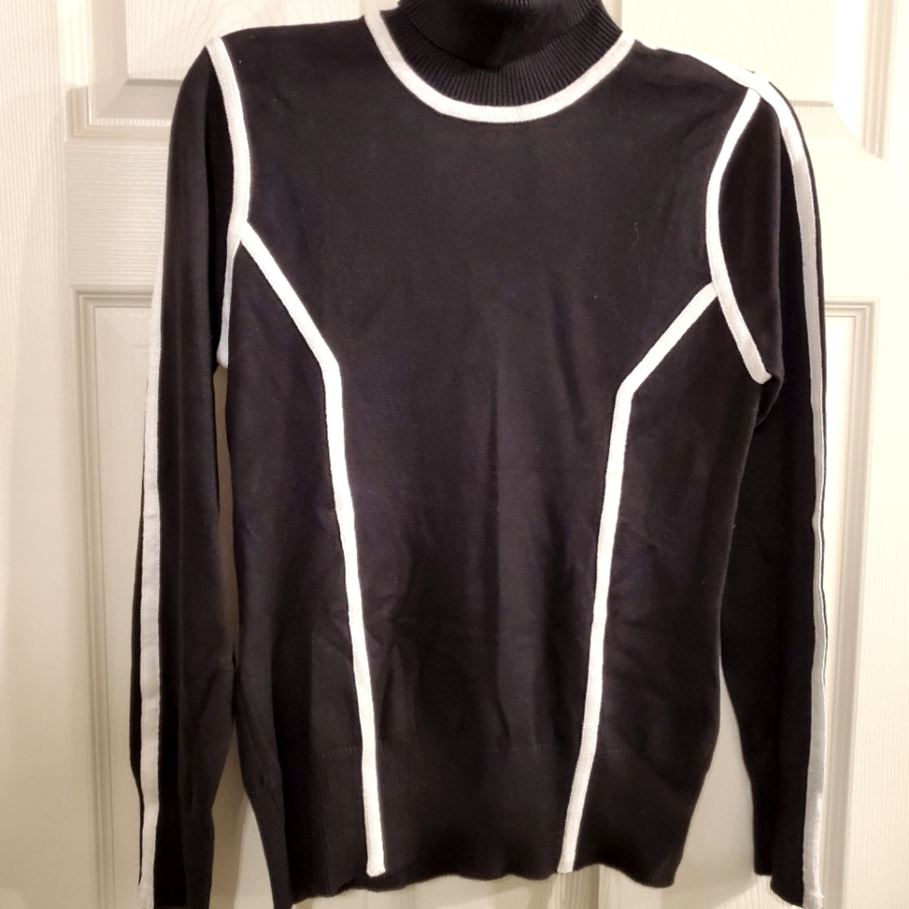 Premise Studio Pullover Sweater, Size Medium, Black